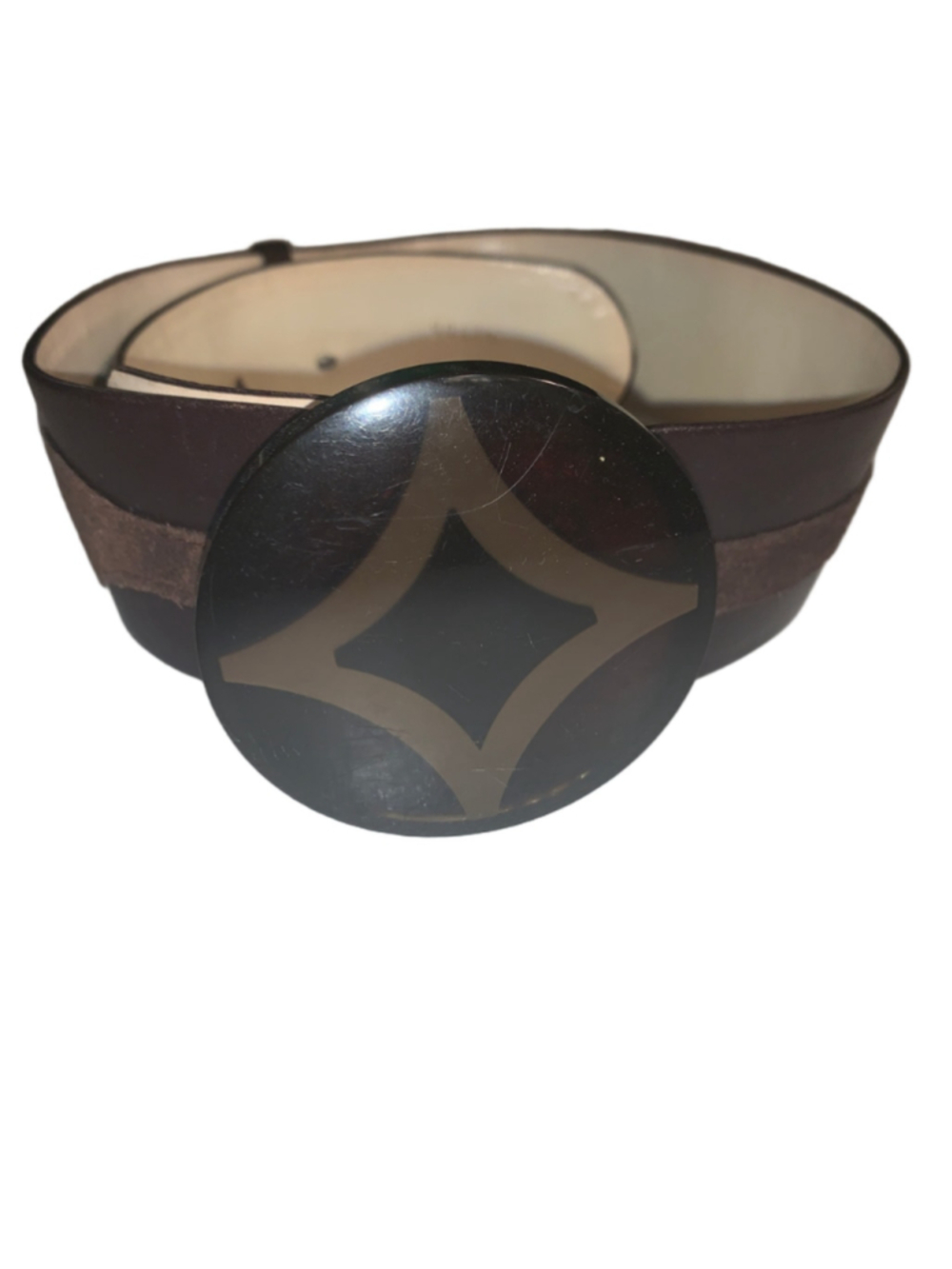Women's Unbranded Brown and Beige Belt, One Size